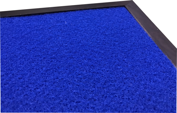 除菌マットのパイルをベースにセットした様子の写真